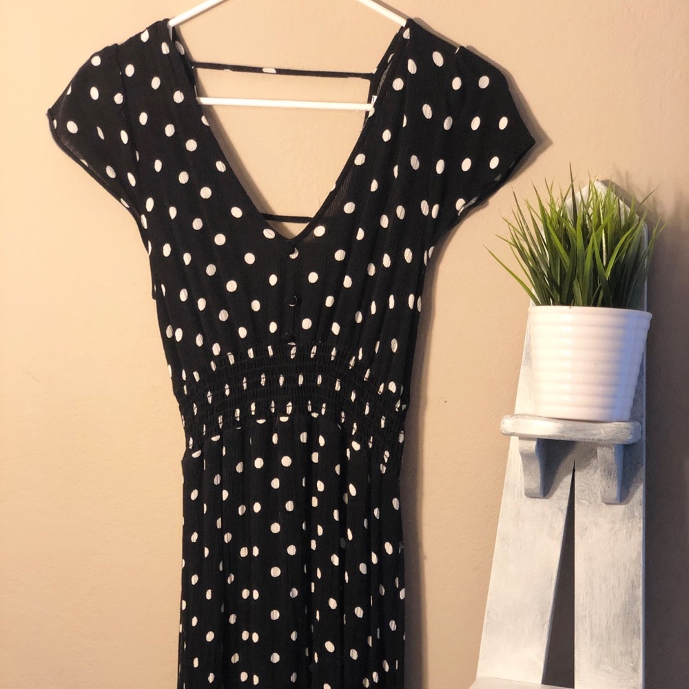 Vestique Polka Dot Dress
